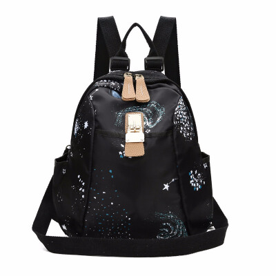 

Galaxy Backpack To School Print Backbag for Girls Nylon Ladies Backpacks for School Teenagers Girls Space Bagpack for Travel Bag