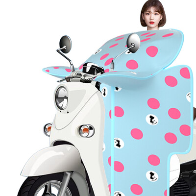 

Yaphtes summer electric car thin windshield is protected from light waterproof sunscreen battery car sunshade windshield insulation equipment blue cat models