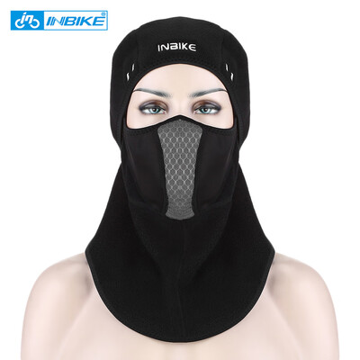 

INBIKE Winter Cycling Mask Ski Cap Bike Face Thermal Fleece Scarf Hat