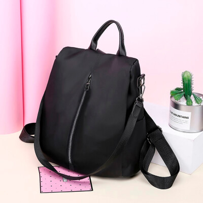 

Tailored Womens Fashion Backpack Waterproof Nylon Bag Anti-Theft Shoulder Bag Leisure