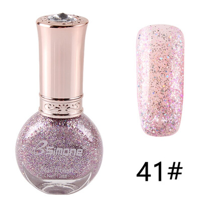 

12ml Nail Polish Fast Dry Pure Color Series Nail Art Polish Matte Nail Manicure
