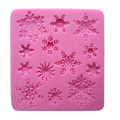 

New Snowflake Silicone Cake Chocolate Mould Baking Tools