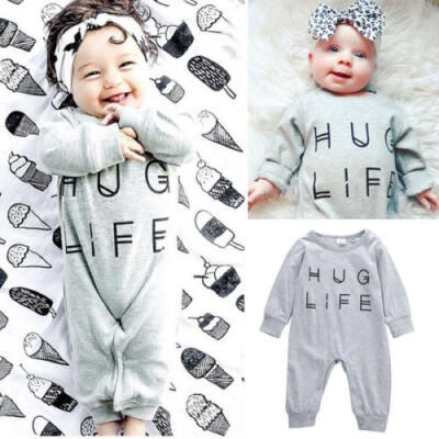 

Newborn Romper Infant Bodysuit Baby Boys Girls Outfits Jumpsuit Playsuit Clothes