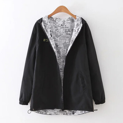 

Roseonmyhand Women Long Sleeve Solid Hooded Zipper Pockets Casual Pullover Sport Coat