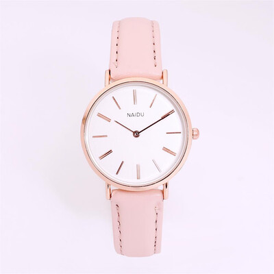 

Women watches luxury fashion dress quartz watch ulzzang popular brand white ladies leather wristwatch feminino F