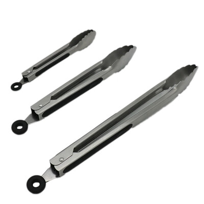 

3 piece stainless steel food holder