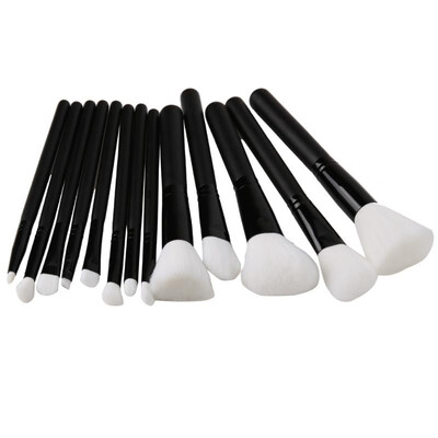 

13pcs Makeup Brushes Powder Eyeshadow Blush Brush Set with PU Cosmetic Bag