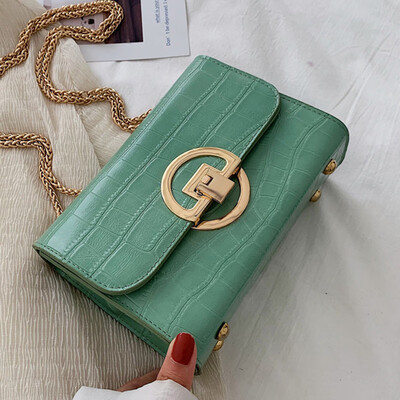 

Crocodiles bag women2019 new style Korean-style one-to-one one-shoulder bag retro-port&one-shoulder bag