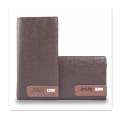 

2018 mens long wallet mens thin wallet Korean version of the tide student wallet multi-card position snap card