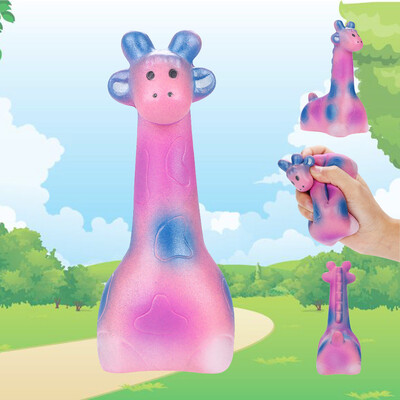 

Gotoamei Stress Reliever Scented Super Slow Rising Kids Toy Squeeze Toys Cute Giraffe