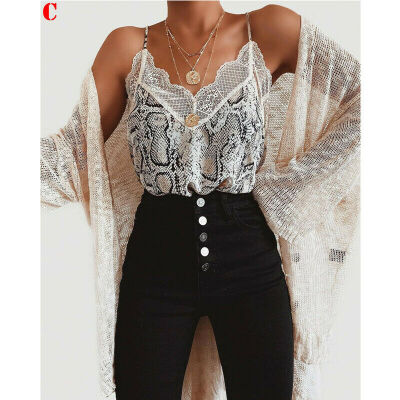 

Womens Lace Vest Tank Tops Cami Camisole Summer Strappy Top Blouse Shirt