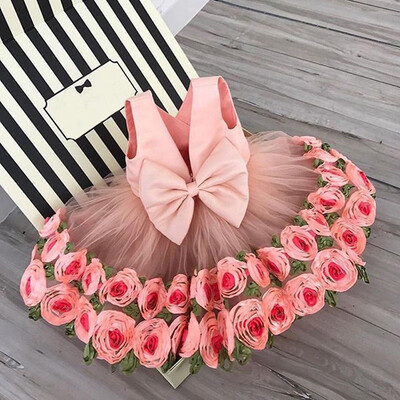 

Pageant Flower Girls Dress Kids Birthday Wedding Bridesmaid Formal Prom Gown Size 2-3Y