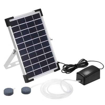 

Solar Oxygen Pump Fish Tank Oxygenator Aquarium Oxygen Aerator Pond Aerator Air Pump Fishing Aerator Aquarium Airpump with Aquariu