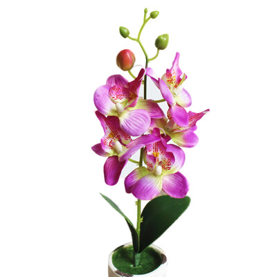 

1Pc Artificial Flower Butterfly Orchid Garden DIY Stage Party Home Wedding Decor