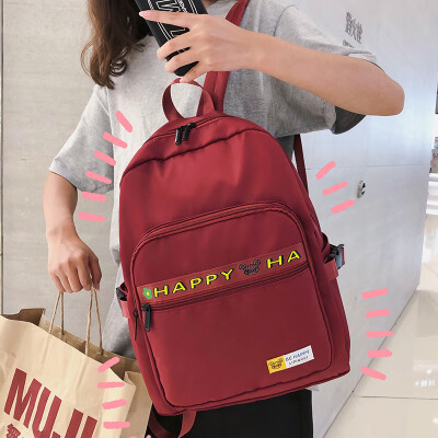 

Uh Li schoolbag girl Korean version Senior High School Yusuku ulzzang junior high school students shoulder bag backpack Japanese l