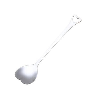 

Creative Stainless Steel Heart-shaped Tableware Spoon Coffee Stirring Spoon