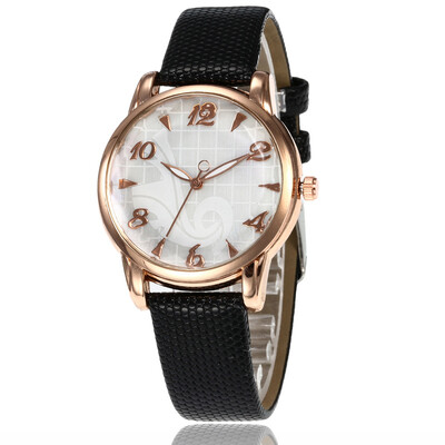 

Snake skin pattern casual ladies quartz watch simple trend digital watch