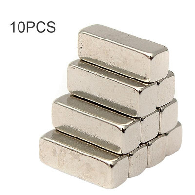 

10Pcs N35 Grade Super Strong Rare Earth Neodymium Magnetic-Iron 5x5x4mm Cuboid Block-Magnet