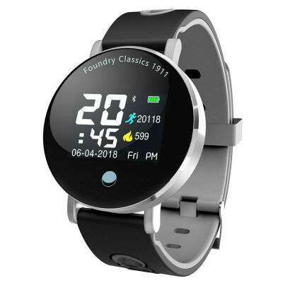 

Q8 Pro Bluetooth Waterproof Smart Watch Fitness Tracker Heart Rate Blood Pressure Tempered Mirror