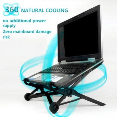 

Portable Adjustable Foldable Notebook Holder Desk Stand EyeLevel Laptop PC Stand