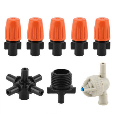 

Greensen DN15 Male Thread Adjustable Lawn Sprinkler Garden Water Sprayer Irrigation Tool 5 Outlet