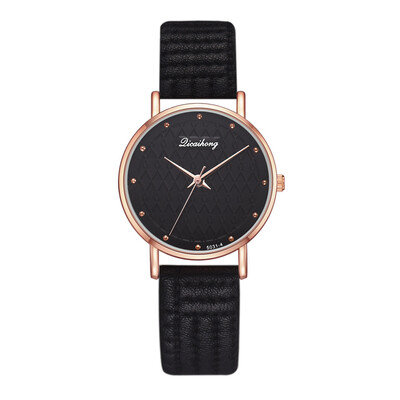 

2019 new ladies watch pu strap quartz watch female watch trend ladies watch