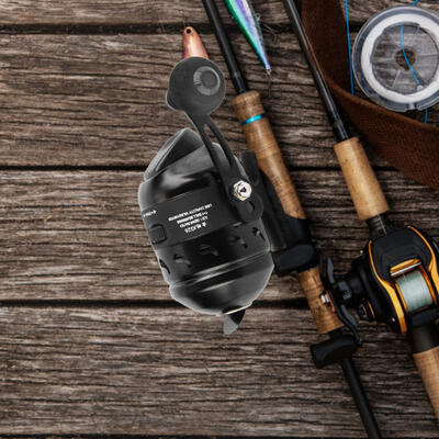 

Greensen Black Casting Spinning Reel Inner Line Shooting Fish Wheel Closed Fishing Reel
