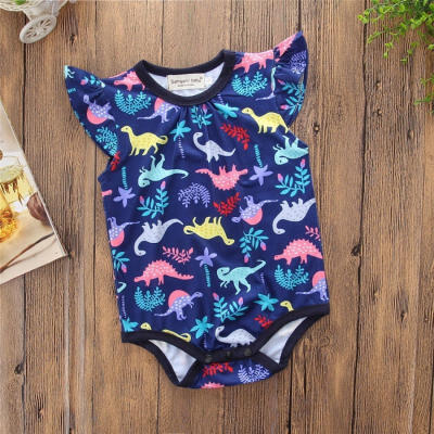 

Newborn Baby Girl Animal Sleeveless Jumpsuit Romper Playsuit Clothes Sunsuit 1PC