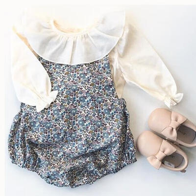 

Floral Newborn Infant Baby Girl Kids Long Sleeve Romper Jumpsuit Clothes Outfits