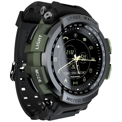 

LOKMAT MK28 Smart Watch 114inch Screen BT40 Life Waterproof Pedometer Calories Alarm Sports Men Smartwatch for Android 60 iOS