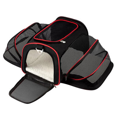 

Portable Pet Puppy Cat Bag Foldable Dog Car Seat Mat Cage Travel Accessosy
