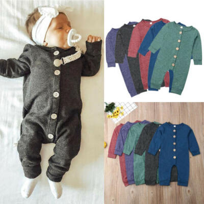 

Xmas Newborn Infant Baby Boy Girls Warm Bodysuit Romper Jumpsuit Clothes Outfits