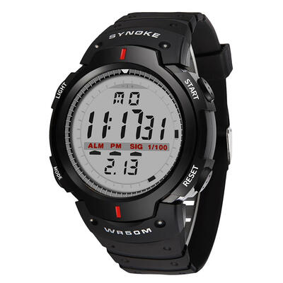 

Sports Big Dial Men Electronic Waterproof Teen Climb Luminous Digital Watch