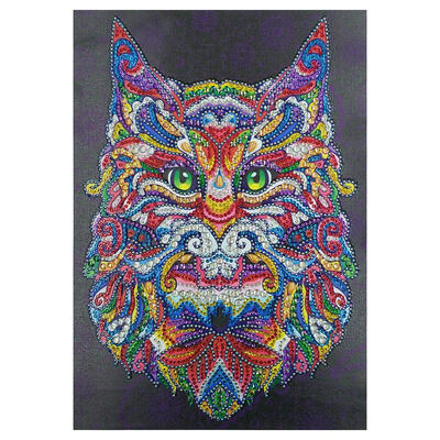 

5D DIY Special-shaped Diamond Painting Tiger Cross Stitch Embroidery Mosaic