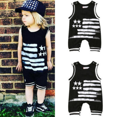 

US Stock Newborn Kids Baby Girls Boy Romper Jumpsuit Playsuit Outfits Clothes