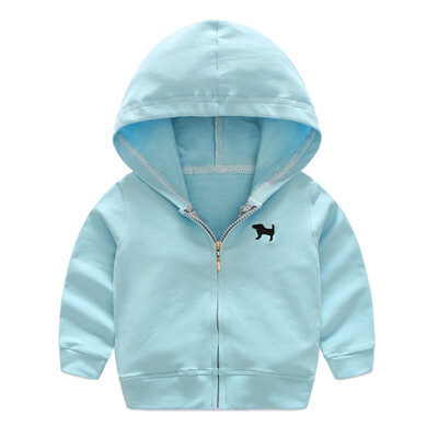 

2017 Baby Boy Jackets Coats Solid Hooded Windbreaker For Toddler Boys Spring Kids Jacket Outerwear
