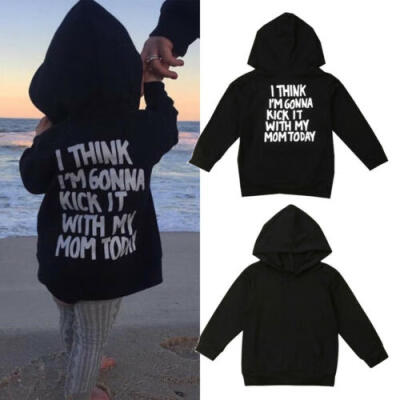 

UK Toddler Kids Baby Boy Girl Clothes Letter Hoodies Sweatshirt Coat Tops Jacket