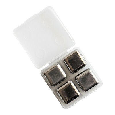 

H04 SUS304 mirror polished ice cube set