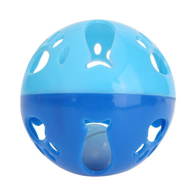 

10cm Cartoon Hollow Plastic Pet Bell Ball for Cat Dog Sound Interactive Toy