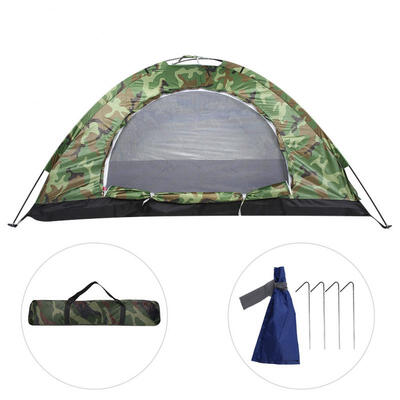 

Greensen Outdoor Camouflage UV Protection Waterproof Two People Tent for Camping Hiking