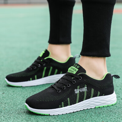 

Mens shoes 2019 new sports shoes mens casual shoes Korean version of the trend of couples tide shoes breathable lightweight running shoes