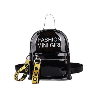 

2019 New Fashion PVC Backpack Childrens Student Jelly Backpack