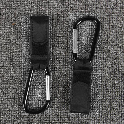 

Greensen 2pcs Black Baby Stroller Pushchair Buggy Hook Clip Hanger Bags Carrier Accessory