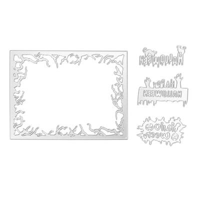 

Halloween Cutting Dies Stencils Scrapbook Embossing DIY Craft Album Card