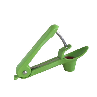 

Cherry Stoner Pitters Manual Fruit Vegetable Corers Seed Remover Tool With Space-Saving Lock Design