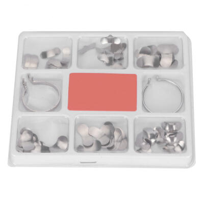 

Greensen Dental Metal Sectional Mold Teeth Filling Full Kit for Teeth Replacement