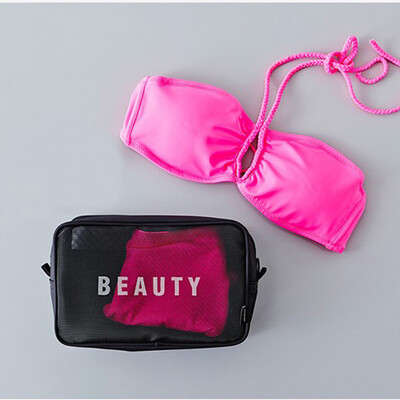 

〖Follure〗FK&FK New Mesh Breathable Admission Package Wash Cosmetic Pouch Change