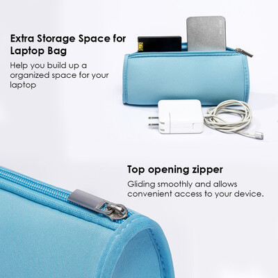 

B2018 Laptop Power Bag for Adapter Power Bank HDD Hard Disk Drive Mouse Cable Shockproof Storage Bags