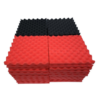 

〖Follure〗48Pcs Acoustic Foam Panel Sound Stop Absorption Sponge Studio KTV Soundproof