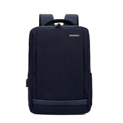

14 Inch Travel Backpack Durable Oxford Fabric Waterproof Laptop Backpack With USB Charging Port